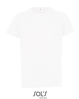 Tee shirt Personnalisé Manche Courte Enfant 140 g/m² - SOL´S 01166 - Tee shirt Personnalisé avec marquage broderie, flocage o...