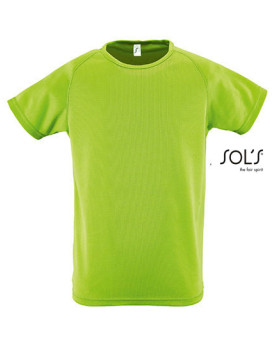 Tee shirt Personnalisé Manche Courte Enfant 140 g/m² - SOL´S 01166 - Tee shirt Personnalisé avec marquage broderie, flocage o...
