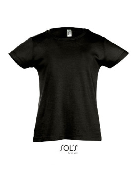 Tee shirt Personnalisé Manche Courte Enfant 100% coton 150 g/m² - SOL´S 11981 - Tee shirt Personnalisé avec marquage broderie...