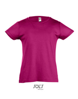Tee shirt Personnalisé Manche Courte Enfant 100% coton 150 g/m² - SOL´S 11981 - Tee shirt Personnalisé avec marquage broderie...