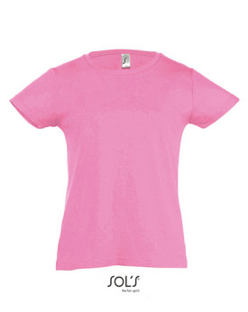 Tee shirt Personnalisé Manche Courte Enfant 100% coton 150 g/m² - SOL´S 11981 - Tee shirt Personnalisé avec marquage broderie...