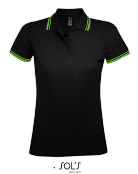 Polo Personnalisé Manche Courte avec liseré Duo 200 g/m² - SOL´S 00578 - Polo Personnalisé avec marquage broderie, flocage ou...