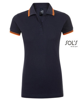 Polo Personnalisé Manche Courte avec liseré Duo 200 g/m² - SOL´S 00578 - Polo Personnalisé avec marquage broderie, flocage ou...