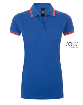 Polo Personnalisé Manche Courte avec liseré Duo 200 g/m² - SOL´S 00578 - Polo Personnalisé avec marquage broderie, flocage ou...