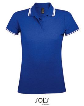 Polo Personnalisé Manche Courte avec liseré Duo 200 g/m² - SOL´S 00578 - Polo Personnalisé avec marquage broderie, flocage ou...