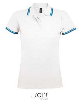 Polo Personnalisé Manche Courte avec liseré Duo 200 g/m² - SOL´S 00578 - Polo Personnalisé avec marquage broderie, flocage ou...