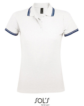 Polo Personnalisé Manche Courte avec liseré Duo 200 g/m² - SOL´S 00578 - Polo Personnalisé avec marquage broderie, flocage ou...