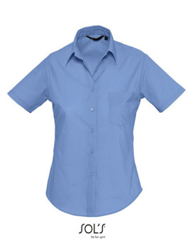 Chemise d'entreprise Personnalisée Manche Courte Duo 105 g/m² (White: 95 g/m²) - SOL´S 16070 - Chemise d'entreprise Personnal...