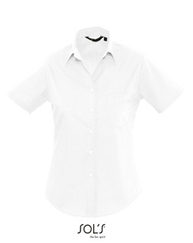 Chemise d'entreprise Personnalisée Manche Courte Duo 105 g/m² (White: 95 g/m²) - SOL´S 16070 - Chemise d'entreprise Personnal...