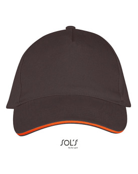 Casquettes personnalisée 100% coton 260 g/m² - SOL´S 00594 - Casquettes avec marquage broderie, flocage ou impression. Grossi...