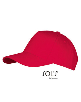 Casquettes personnalisée 100% coton 260 g/m² - SOL´S 00594 - Casquettes avec marquage broderie, flocage ou impression. Grossi...