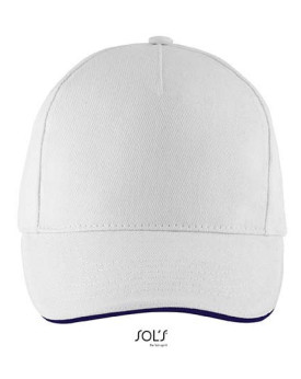 Casquettes personnalisée 100% coton 260 g/m² - SOL´S 00594 - Casquettes avec marquage broderie, flocage ou impression. Grossi...