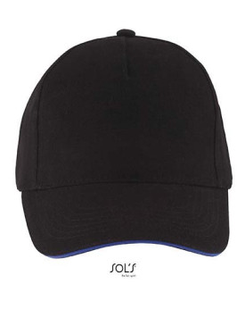 Casquettes personnalisée 100% coton 260 g/m² - SOL´S 00594 - Casquettes avec marquage broderie, flocage ou impression. Grossi...
