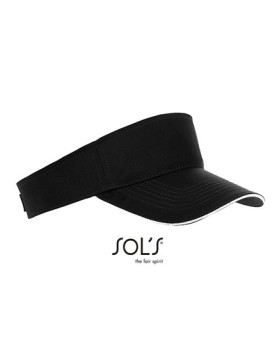 Casquettes personnalisée 100% coton 150 g/m² - SOL´S 01196 - Casquettes avec marquage broderie, flocage ou impression. Grossi...