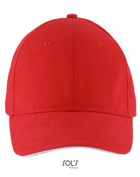 Casquettes personnalisée 100% coton 180 g/m² - SOL´S 03092 - Casquettes avec marquage broderie, flocage ou impression. Grossi...
