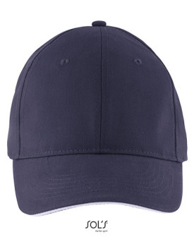Casquettes personnalisée 100% coton 180 g/m² - SOL´S 03092 - Casquettes avec marquage broderie, flocage ou impression. Grossi...