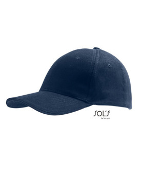 Casquettes personnalisée 100% coton 260 g/m² - SOL´S 88100 - Casquettes avec marquage broderie, flocage ou impression. Grossi...