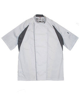 Veste Personnalisée Manche Courte Unisexe 160 g/m² - Le Chef DE11 - Veste Personnalisée avec marquage broderie, flocage ou im...