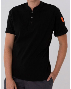 Chemise d'entreprise Personnalisée Enroulable|Manche Courte Homme 250 g/m² - Le Chef DF130 - Chemise d'entreprise Personnalis...
