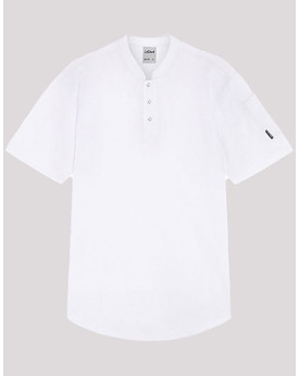 Chemise d'entreprise Personnalisée Enroulable|Manche Courte Homme 250 g/m² - Le Chef DF130 - Chemise d'entreprise Personnalis...