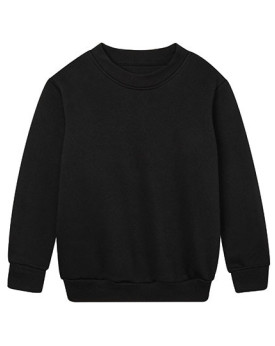 Sweat Personnalisée Manche Longue|avec liseré Col rond Enfant 280 g/m² - Mantis Kids MK05 - Sweat Personnalisé avec marquage ...