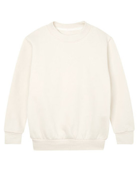 Sweat Personnalisée Manche Longue|avec liseré Col rond Enfant 280 g/m² - Mantis Kids MK05 - Sweat Personnalisé avec marquage ...