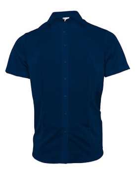 Chemise d'entreprise Personnalisée Manche Courte Duo 100% coton 105-120 g/m² - Marvelis 069012/069112 - Chemise d'entreprise ...