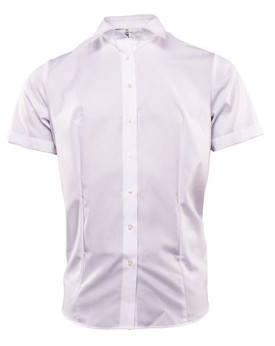 Chemise d'entreprise Personnalisée Manche Courte Duo 100% coton 105-120 g/m² - Marvelis 069012/069112 - Chemise d'entreprise ...