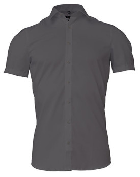 Chemise d'entreprise Personnalisée Manche Courte Homme 100% coton 120 g/m² - Marvelis 679912/759912 - Chemise d'entreprise Pe...