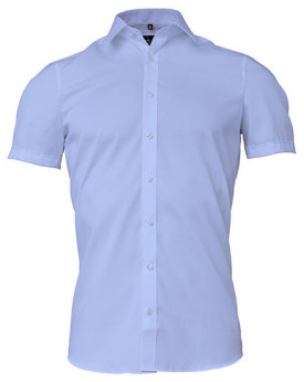 Chemise d'entreprise Personnalisée Manche Courte Homme 100% coton 120 g/m² - Marvelis 679912/759912 - Chemise d'entreprise Pe...