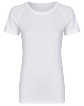 Tee shirt Personnalisé Manche Courte|Raglan Bande de propreté|Col rond Femme  160 g/m² - Miners mate MY120 - Tee shirt Person...