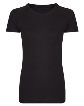Tee shirt Personnalisé Manche Courte|Raglan Bande de propreté|Col rond Femme  160 g/m² - Miners mate MY120 - Tee shirt Person...