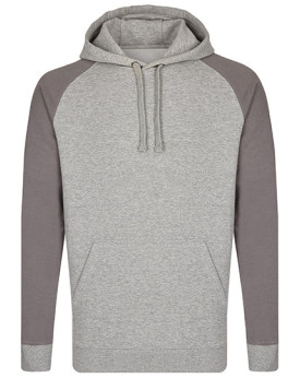 Sweat Personnalisée Raglan Bande de propreté Homme  300 g/m² - Miners mate MY610 - Sweat Personnalisé avec marquage broderie,...