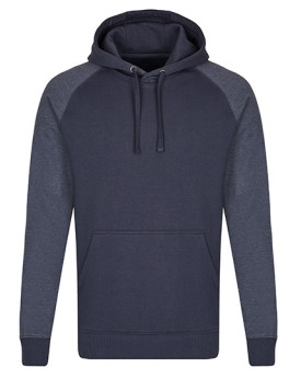 Sweat Personnalisée Raglan Bande de propreté Homme  300 g/m² - Miners mate MY610 - Sweat Personnalisé avec marquage broderie,...