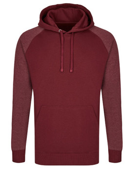 Sweat Personnalisée Raglan Bande de propreté Homme  300 g/m² - Miners mate MY610 - Sweat Personnalisé avec marquage broderie,...