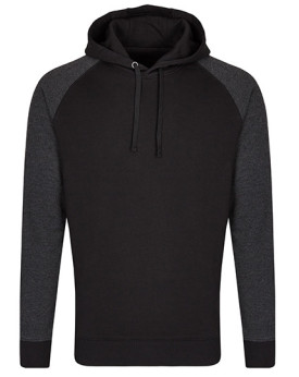 Sweat Personnalisée Raglan Bande de propreté Homme  300 g/m² - Miners mate MY611 - Sweat Personnalisé avec marquage broderie,...