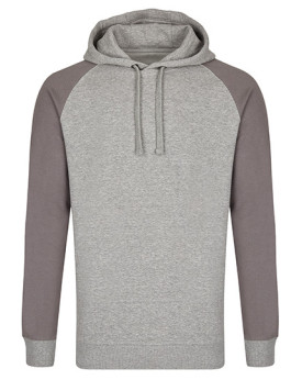 Sweat Personnalisée Raglan Bande de propreté Homme  300 g/m² - Miners mate MY611 - Sweat Personnalisé avec marquage broderie,...
