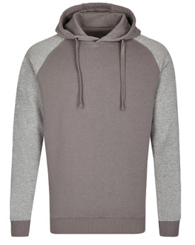 Sweat Personnalisée Raglan Bande de propreté Homme  300 g/m² - Miners mate MY611 - Sweat Personnalisé avec marquage broderie,...