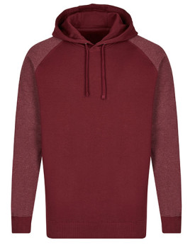 Sweat Personnalisée Raglan Bande de propreté Homme  300 g/m² - Miners mate MY611 - Sweat Personnalisé avec marquage broderie,...