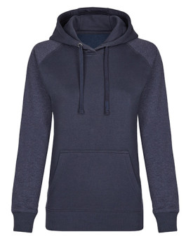Sweat Personnalisée Raglan Bande de propreté Femme  300 g/m² - Miners mate MY620 - Sweat Personnalisé avec marquage broderie,...
