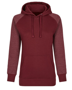 Sweat Personnalisée Raglan Bande de propreté Femme  300 g/m² - Miners mate MY620 - Sweat Personnalisé avec marquage broderie,...