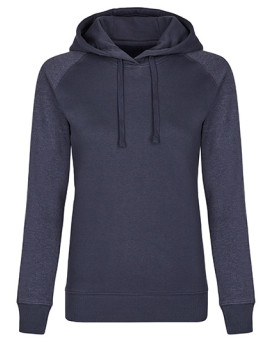 Sweat Personnalisée Raglan Bande de propreté Femme  300 g/m² - Miners mate MY621 - Sweat Personnalisé avec marquage broderie,...