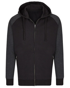 Sweat Personnalisée Manche Longue|avec liseré|Raglan Bande de propreté Homme  300 g/m² - Miners mate MY710 - Sweat Personnali...