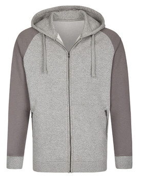 Sweat Personnalisée Manche Longue|avec liseré|Raglan Bande de propreté Homme  300 g/m² - Miners mate MY710 - Sweat Personnali...
