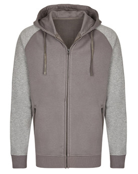 Sweat Personnalisée Manche Longue|avec liseré|Raglan Bande de propreté Homme  300 g/m² - Miners mate MY710 - Sweat Personnali...