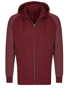Sweat Personnalisée Manche Longue|avec liseré|Raglan Bande de propreté Homme  300 g/m² - Miners mate MY710 - Sweat Personnali...