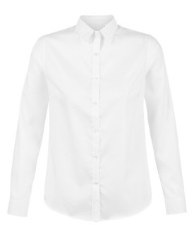 Chemise d'entreprise Personnalisée Manche Longue|Manchettes Duo - NEOBLU 03183 - Chemise d'entreprise Personnalisée avec marq...