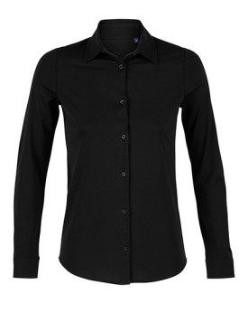 Chemise d'entreprise Personnalisée Manche Longue|Manchettes Duo - NEOBLU 03199 - Chemise d'entreprise Personnalisée avec marq...