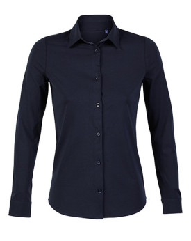 Chemise d'entreprise Personnalisée Manche Longue|Manchettes Duo - NEOBLU 03199 - Chemise d'entreprise Personnalisée avec marq...