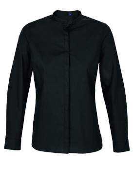 Chemise d'entreprise Personnalisée Manche Longue|Manchettes Duo - NEOBLU 03787 - Chemise d'entreprise Personnalisée avec marq...